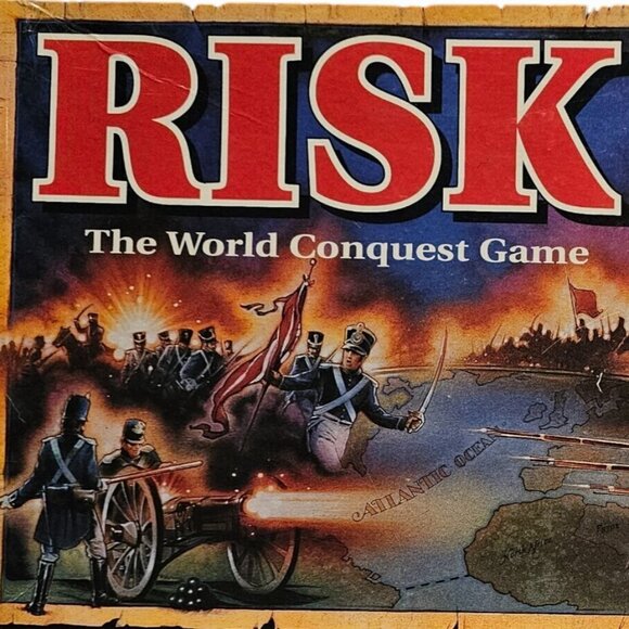 Vintage 1993 RISK Board Game The World Conquest Game Parker Brothers - Picture 7 of 15